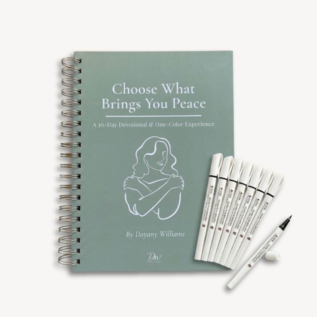Choose What Brings You Peace – A 30-Day Devotional Coloring Journey