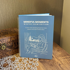 Winter Calm Edition – A one-color drawing ritual for inner peace and slow winter days