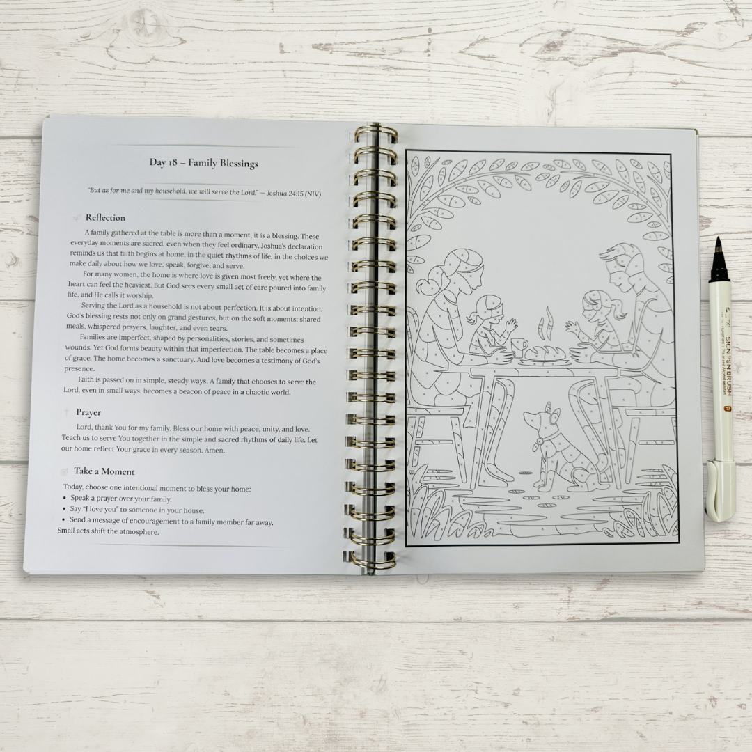 Choose What Brings You Peace – A 30-Day Devotional Coloring Journey