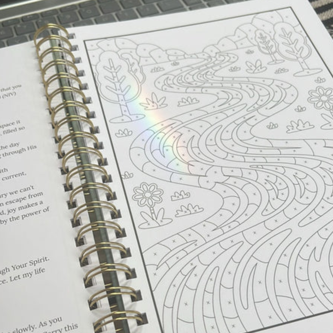 Choose What Brings You Peace – A 30-Day Devotional Coloring Journey
