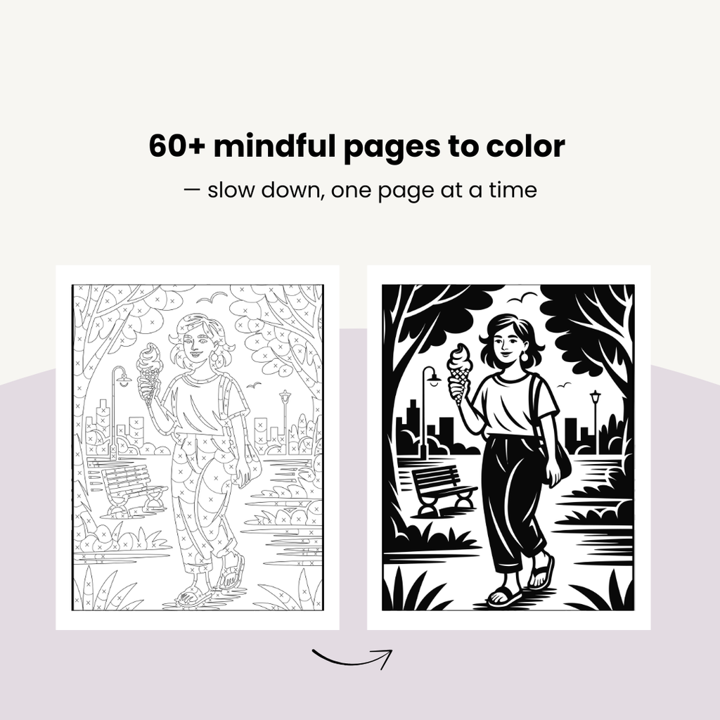 Everyday Escape Edition – A one-color drawing ritual for inner calm and everyday stillness