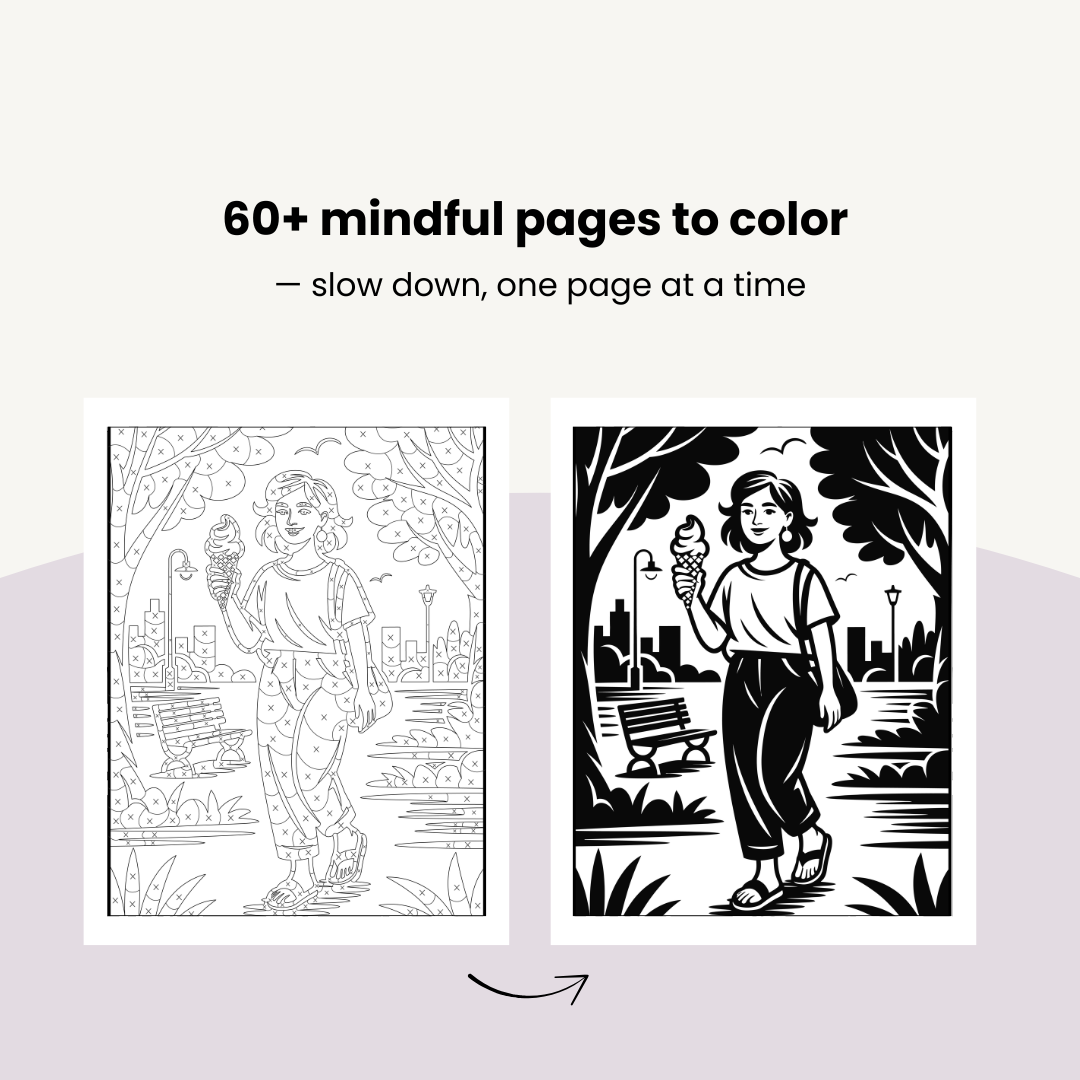 Everyday Escape Edition – A one-color drawing ritual for inner calm and everyday stillness
