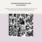 Everyday Escape Edition – A one-color drawing ritual for inner calm and everyday stillness