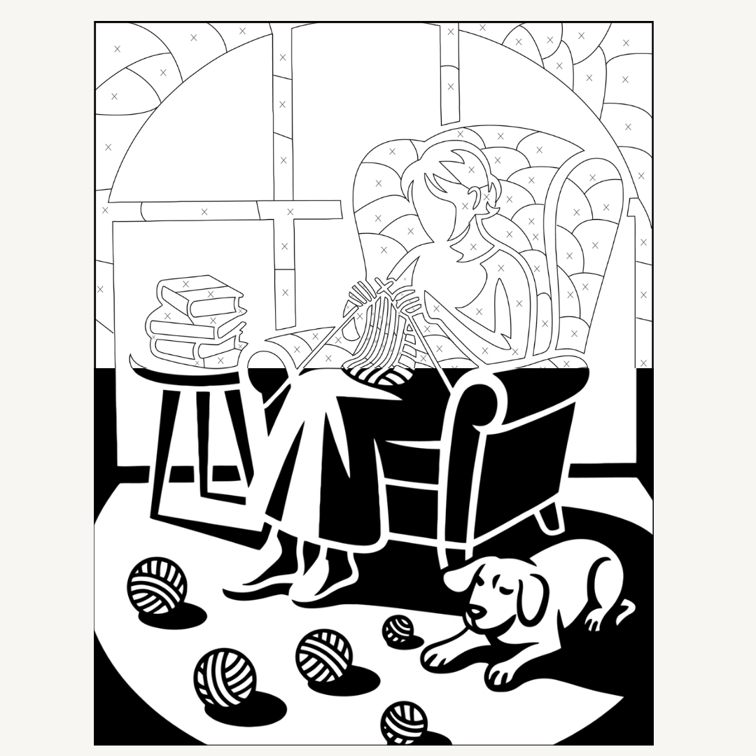 Classic Edition – A one-color drawing ritual for inner calm and everyday stillness