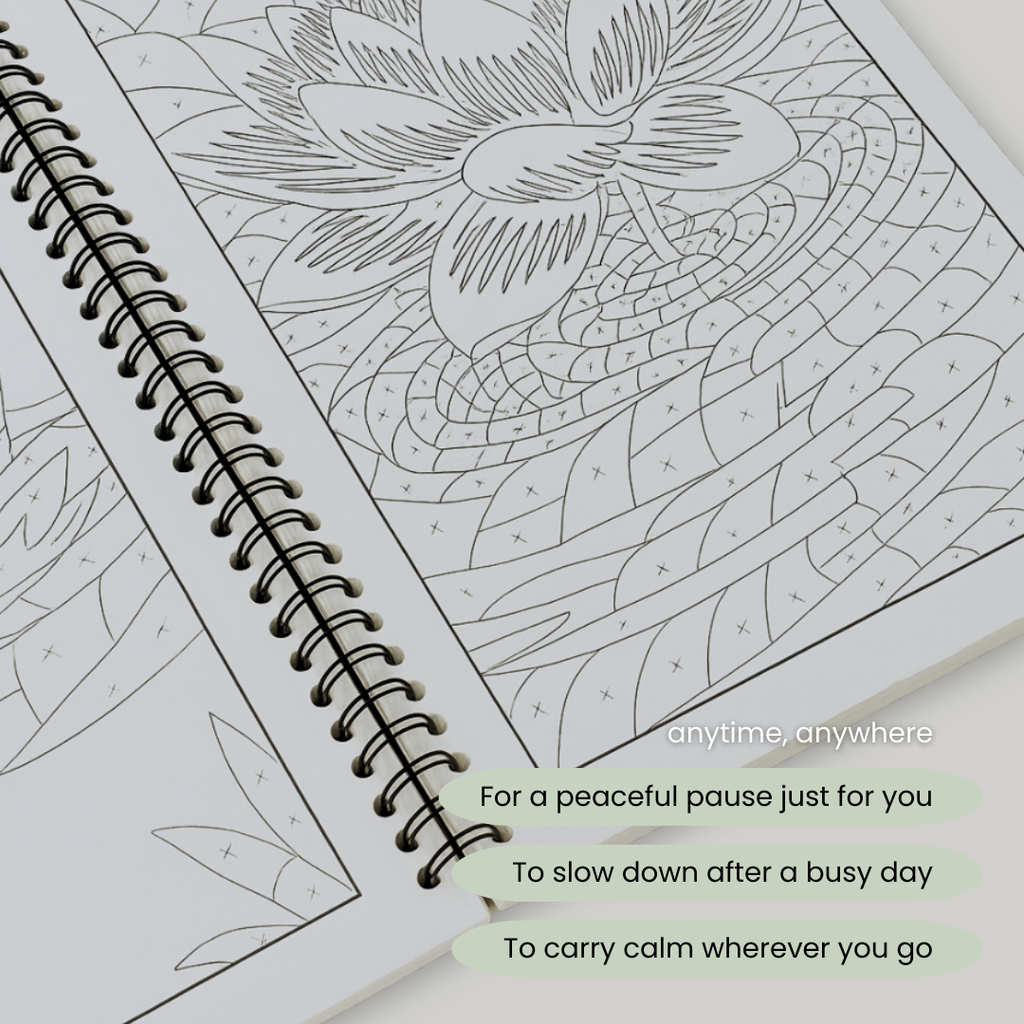 Classic Edition – A one-color drawing ritual for inner calm and everyday stillness