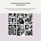 Everyday Escape Edition – A one-color drawing ritual for inner calm and everyday stillness