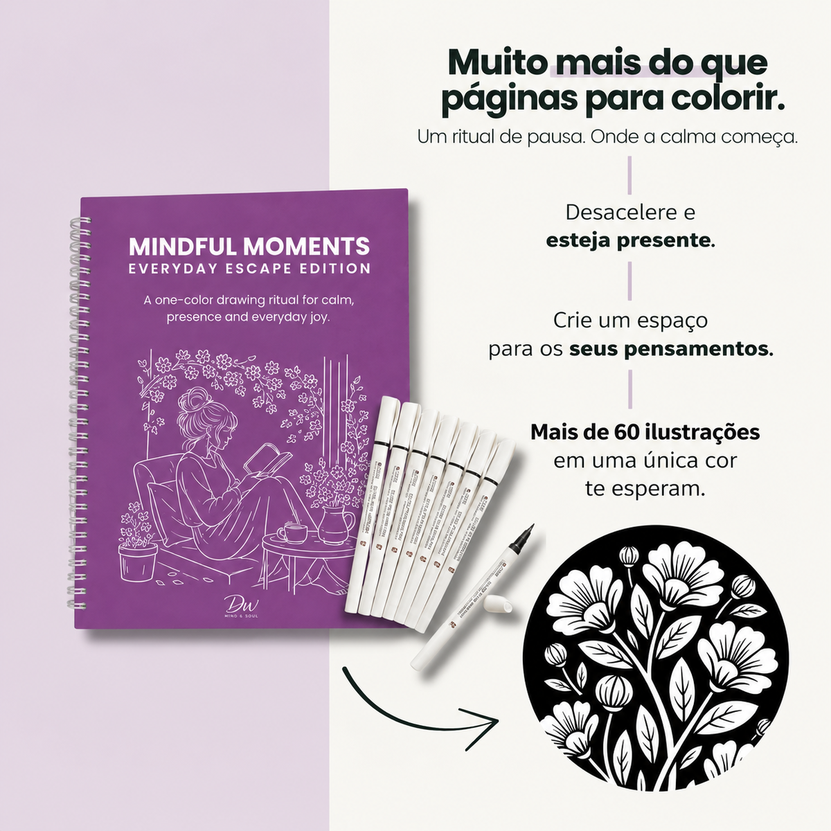 Edição Escape Diário – Uma nova forma de colorir. Uma só cor. Mais presença. Mais alegria.