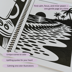 Everyday Escape Edition – A one-color drawing ritual for inner calm and everyday stillness
