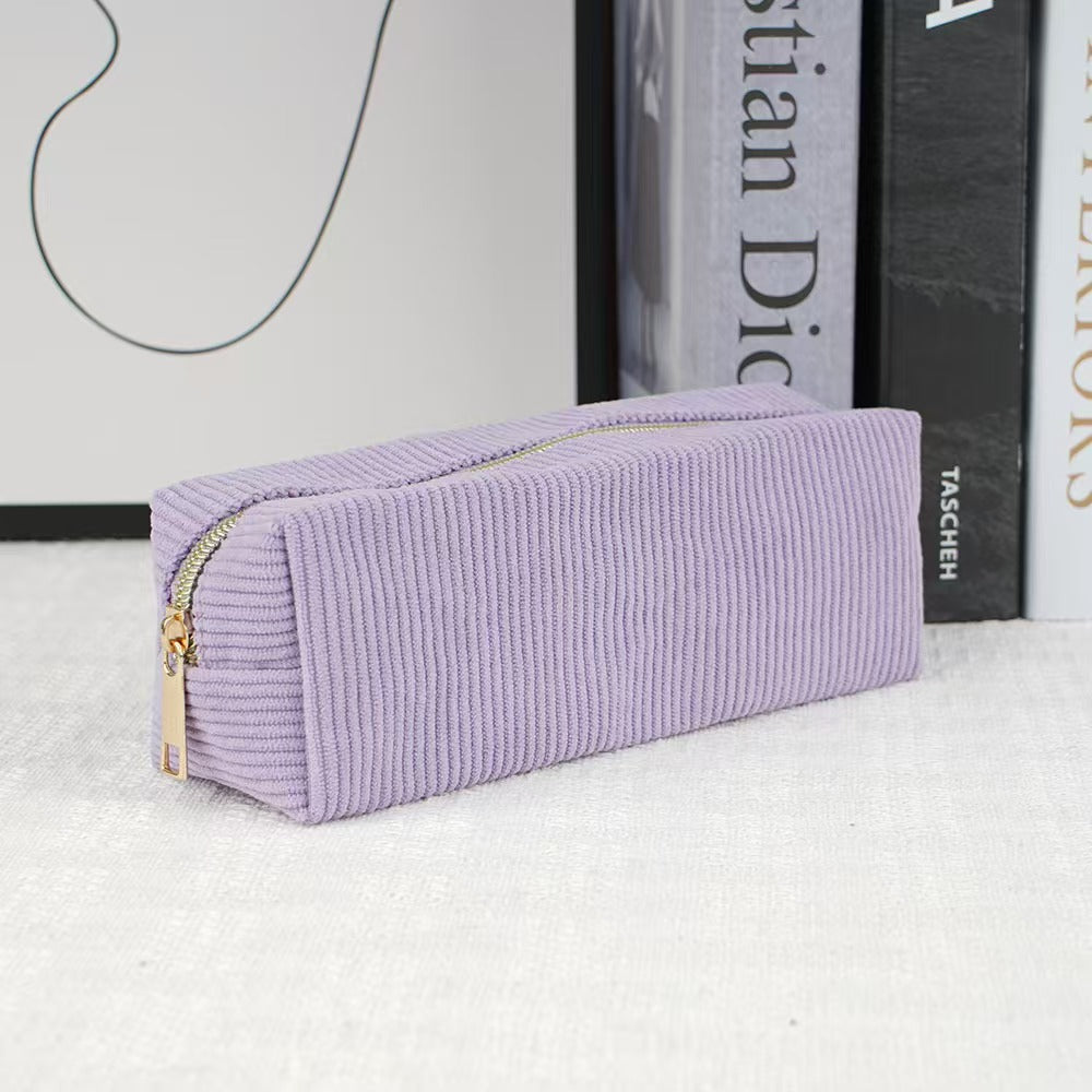 Corduroy Pencil Case – Simple, Soft, and Made for Quiet Moments