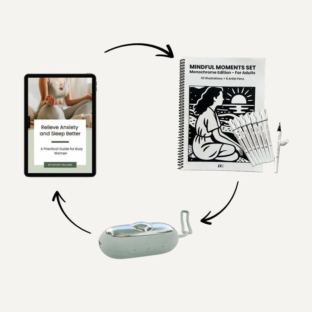 Complete Calm Bundle — SempreCalm Device + Coloring Kit + Ebook